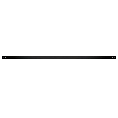 Black Steel Track Standard Single