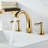2-handle Bathroom Faucet with Drain Assembly-93389871