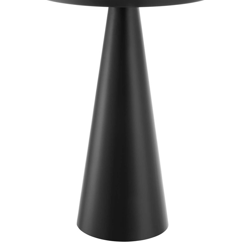 Modway Maren Pedestal End Table, Black