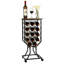 Wine Bottle Rack Brown