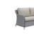 Kingon 80.75'' Wide Metal Loveseat with Cushions