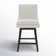Zahara 26" Upholstered Swivel Counter Stool