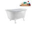 1460.5mm x 749.3mm Soaking Acrylic Bathtub-1030215472-1030215435