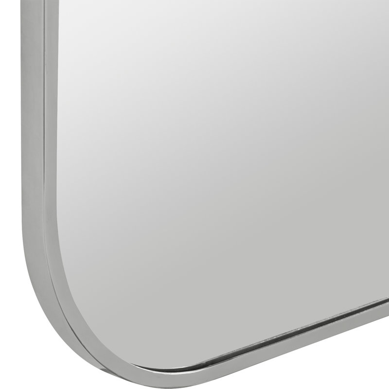 Miroir décoratif Atqiya Anjaly Taft, Nickel