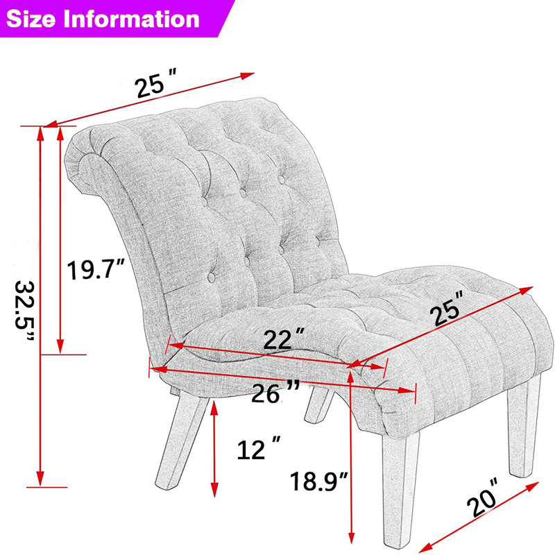 Valadez Upholstered Side Chair, Ivory Polyester