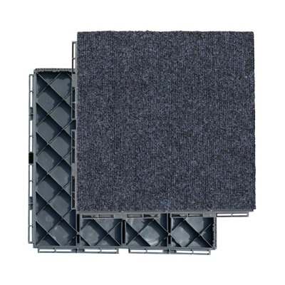 Carreaux de terrasse en plastique mat