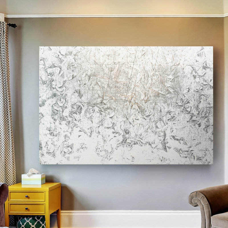 " Frosty II ", 48" H x 36" W x 1" D, Wrapped Canvas