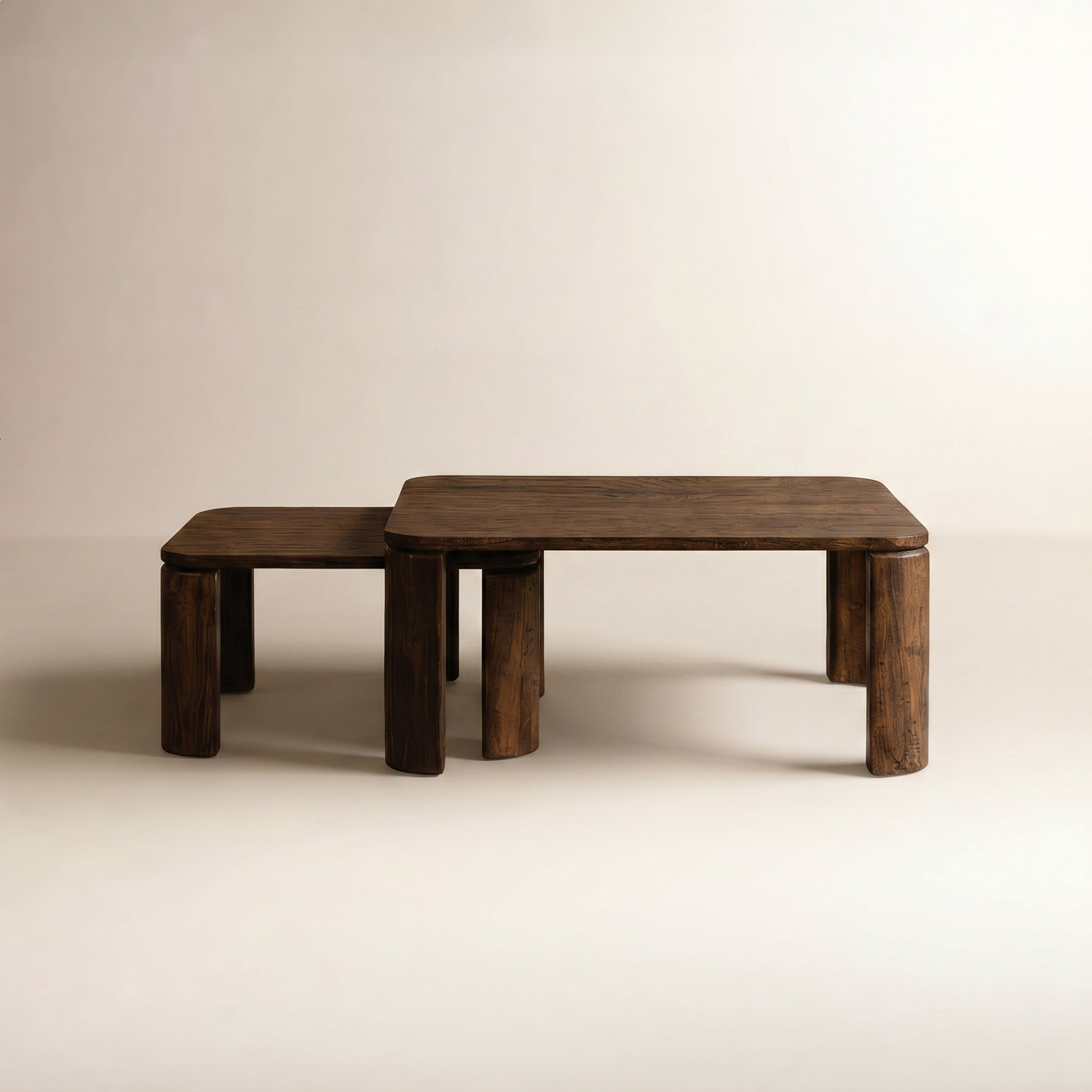 Idanell Nesting Coffee Table Deep Brown