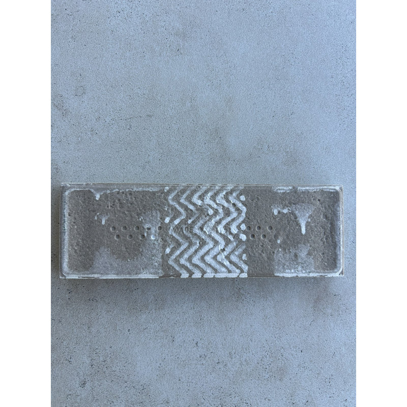 Carreaux Gleeze Giada 2 x 6, Beige / Blanc