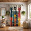Rideau de douche standard 1 pièce Painted Kitty-1291072997