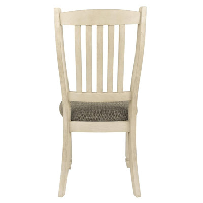 Signature Design By Ashley Bolanburg Upholstered Dining Room Chair, 2 Count, Antique White -  D647-01