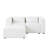 Modular Sofa BEIGE Chenille Fabric