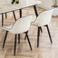 Chaise d'appoint rembourrée en similicuir Chardee-1647928893