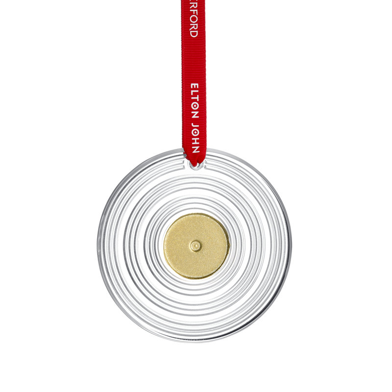 Waterford Elton John Vinyl Ornament