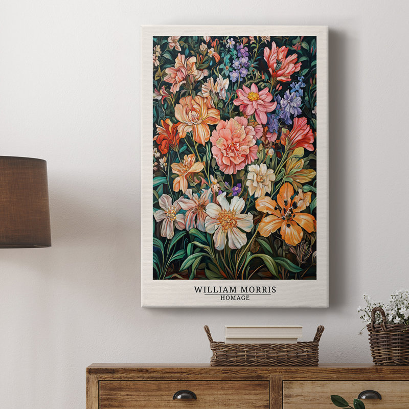 Wm Morris Series XVIII - galerie sur mesure, H 18 po x l 12 po