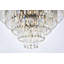 Plafonnier encastré 32 po 17 lumières Yazmin-27969471-27969469