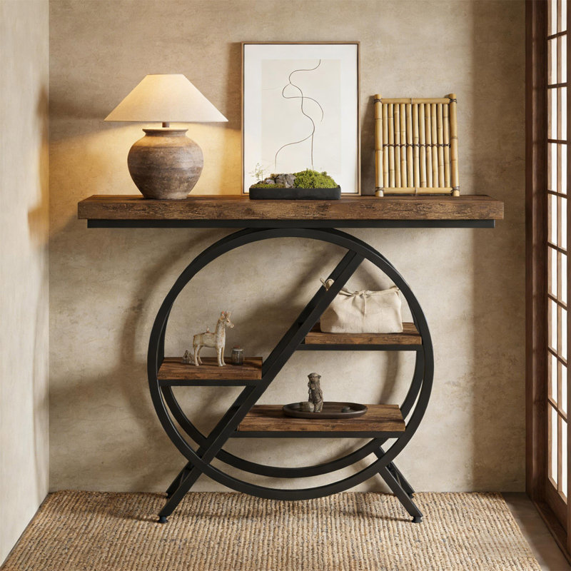 Hall Table,Chic Console Table,Functional Entryway Table