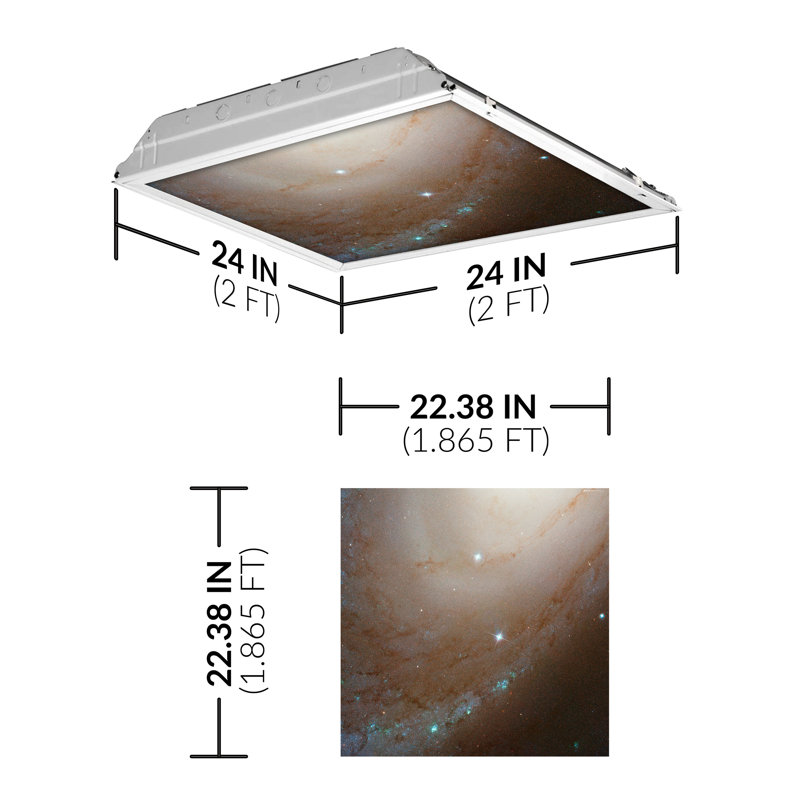 Housse pour éclairage décoratif flexible astronomique