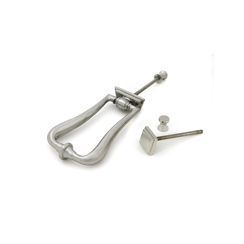 Art Deco Marine SS (316) Slimline Door Knocker, Satin Marine SS (316)