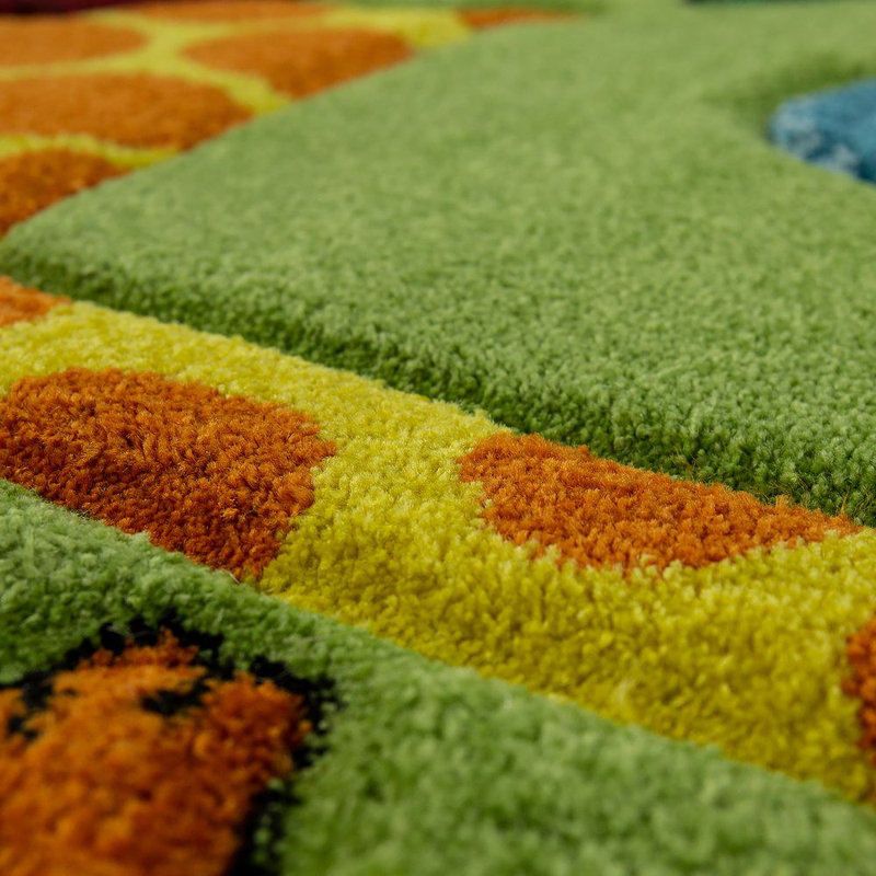 Tapis vert Samara, Rectangle 5 pi 3 po x 7 pi 7 po