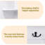 Portemanteaux moderne de 79 pouces de hauteur avec range-chaussures-1370349077