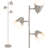 Lowry 64'' Silver Tree Floor Lamp
