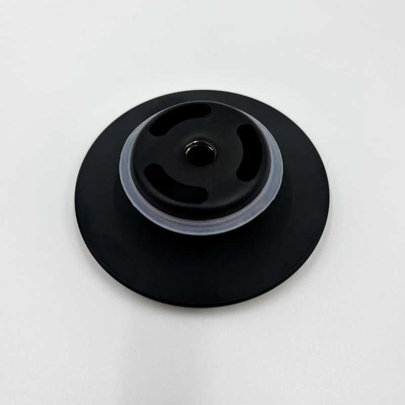 Robinet de lavabo de salle de bain à poignée simple avec bec cascade, Noir mat