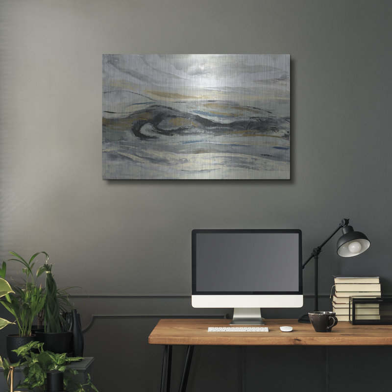 " Estuary " by Silvia Vassileva, 24" H x 36" W