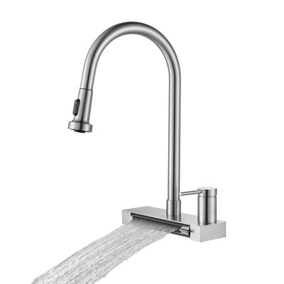 Robinet de cuisine rétractable Waterfall