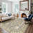 Oriental Machine Woven Wool and Nylon Area Rug-1959327362