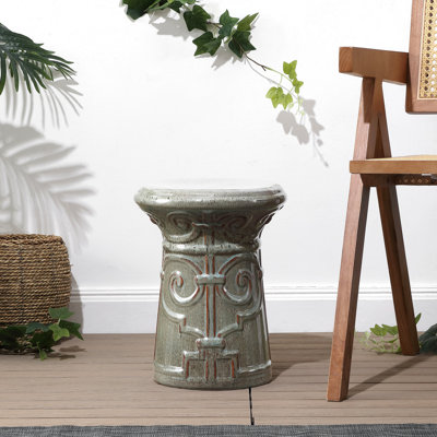 Jayesh Ceramic Accent Stool