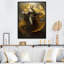 Ascendant en gris et jaune sur toile-2101633212-2101633215