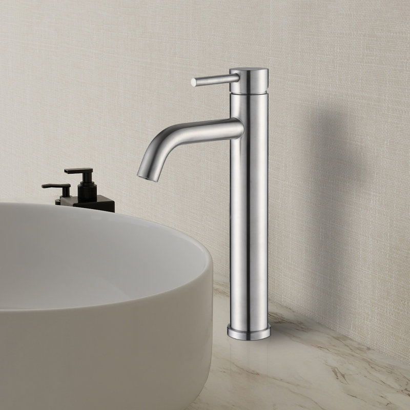 Robinet pour salle de bain pour salle de bain, Nickel