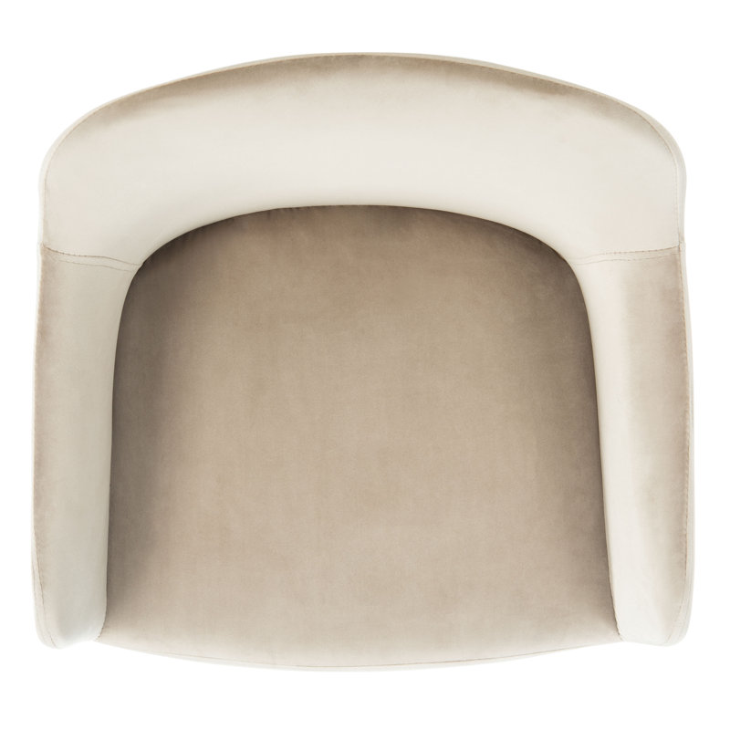 Tabouret de comptoir 23,5 po Ivanna, Taupe