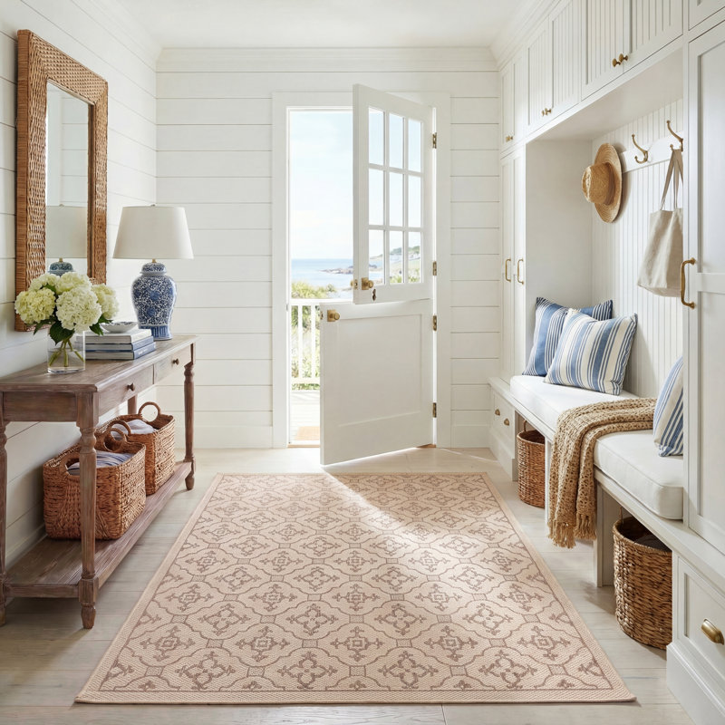 Herefordshire Performance Geometric Rug, Rectangle 5'3" x 7'7"