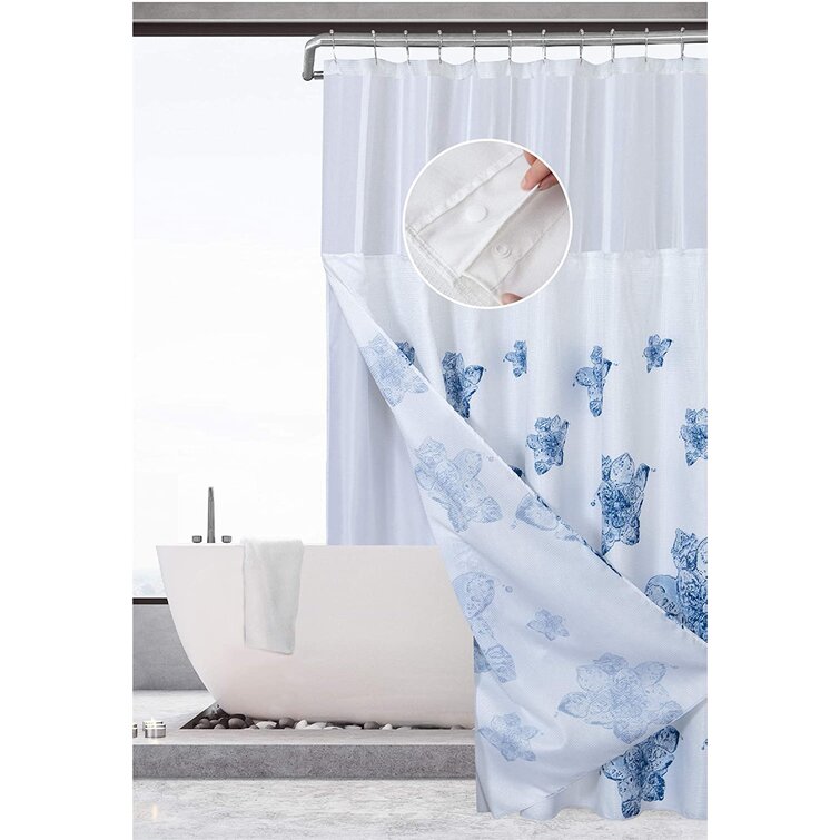 Cool Bargain Hunt - Shark Shower Curtain + FREE Curtain Liner