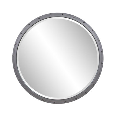 Besaw Metal Round Mirror