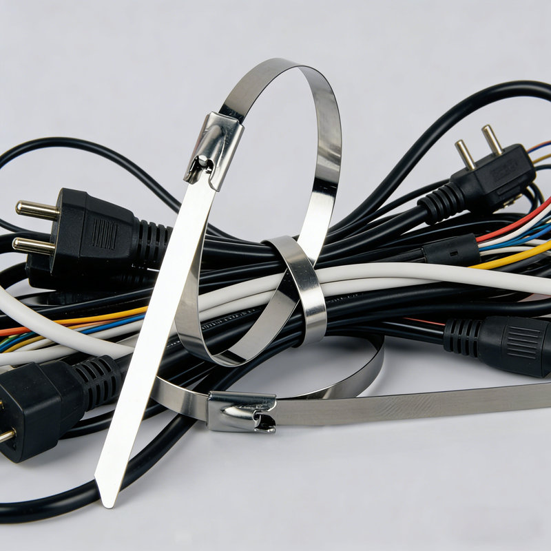 Attaches de 7,9 pouces 100 pièces en acier inoxydable 304