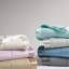 Surdimensionnée en duvet synthétique avec garniture en satin gris anthracite double / grand-119424622-119424618