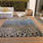Machine Washable Indoor/Outdoor Christain ACN1369 Khaki Rug-109533291