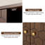 Armoire de rangement décorative 2 portes