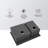 Drop-In Double Bowl Kitchen Sink - 60/40 Divided Deep Basins