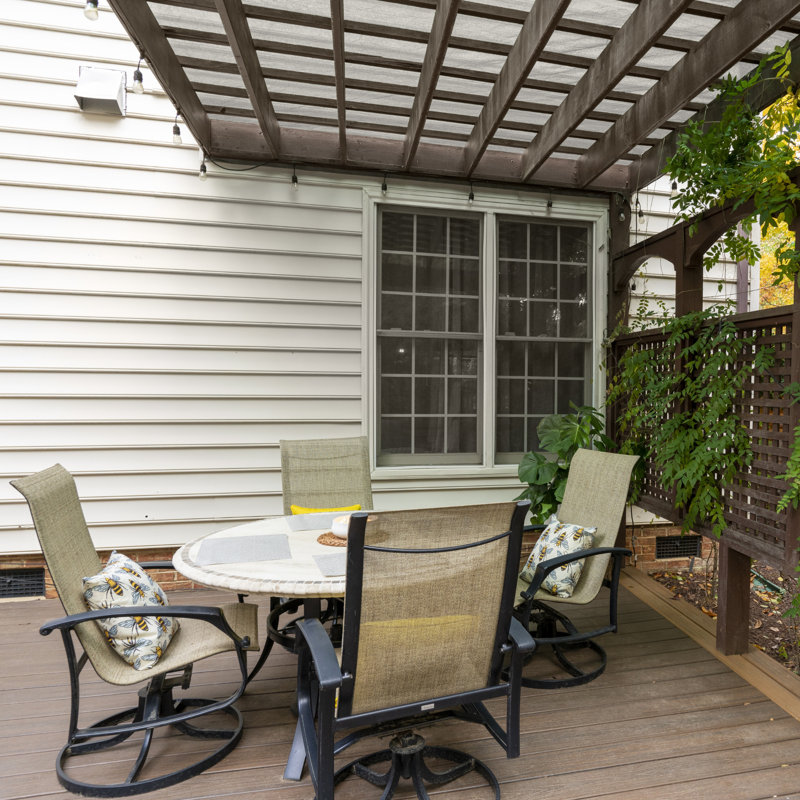 Auvent de remplacement en tissu à protection UV 90 % Coolaroo, gris, H 0,5 po x l 600 po x P 72 po
