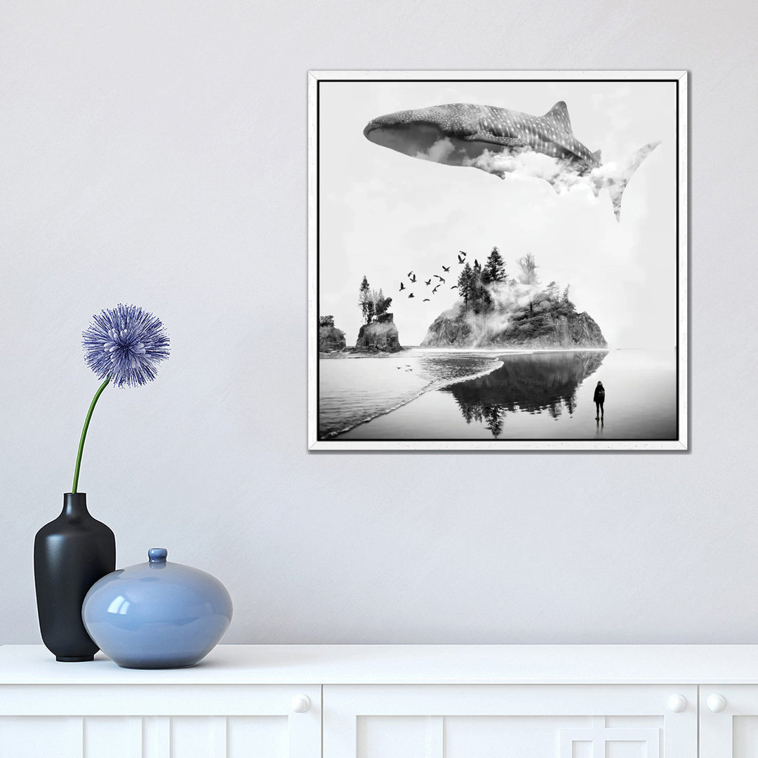 Whale Shark Island by David Loblaw - Print on Canvas