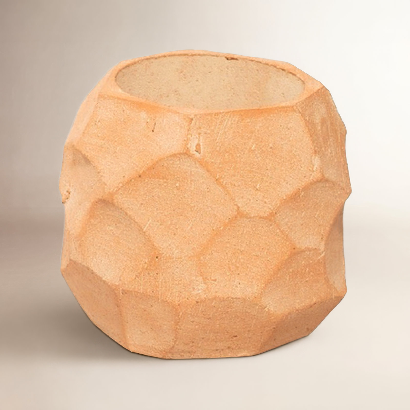 Jerrika Clay Pot Planter, 5.75" H x 6.25" W x 6.25" D