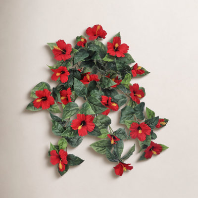 Altman UV Resistant Hibiscus Hanging Plant