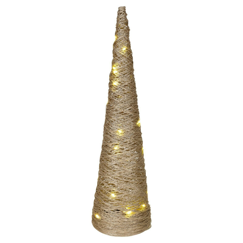 Christmas Decorative Accent, Gold, 80cm H x 20cm W x 20cm D