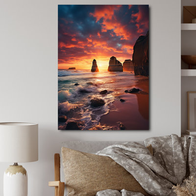 Australie, douze apôtres majestueux II sur toile