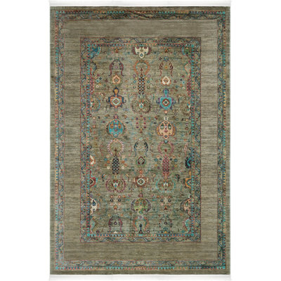 Khadijah Oriental Machine Made Indoor / Outdoor Area Rug