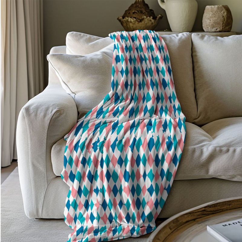 Sea Shades - 1 pièce Sherpa Premium, L 60 po x l 50 po